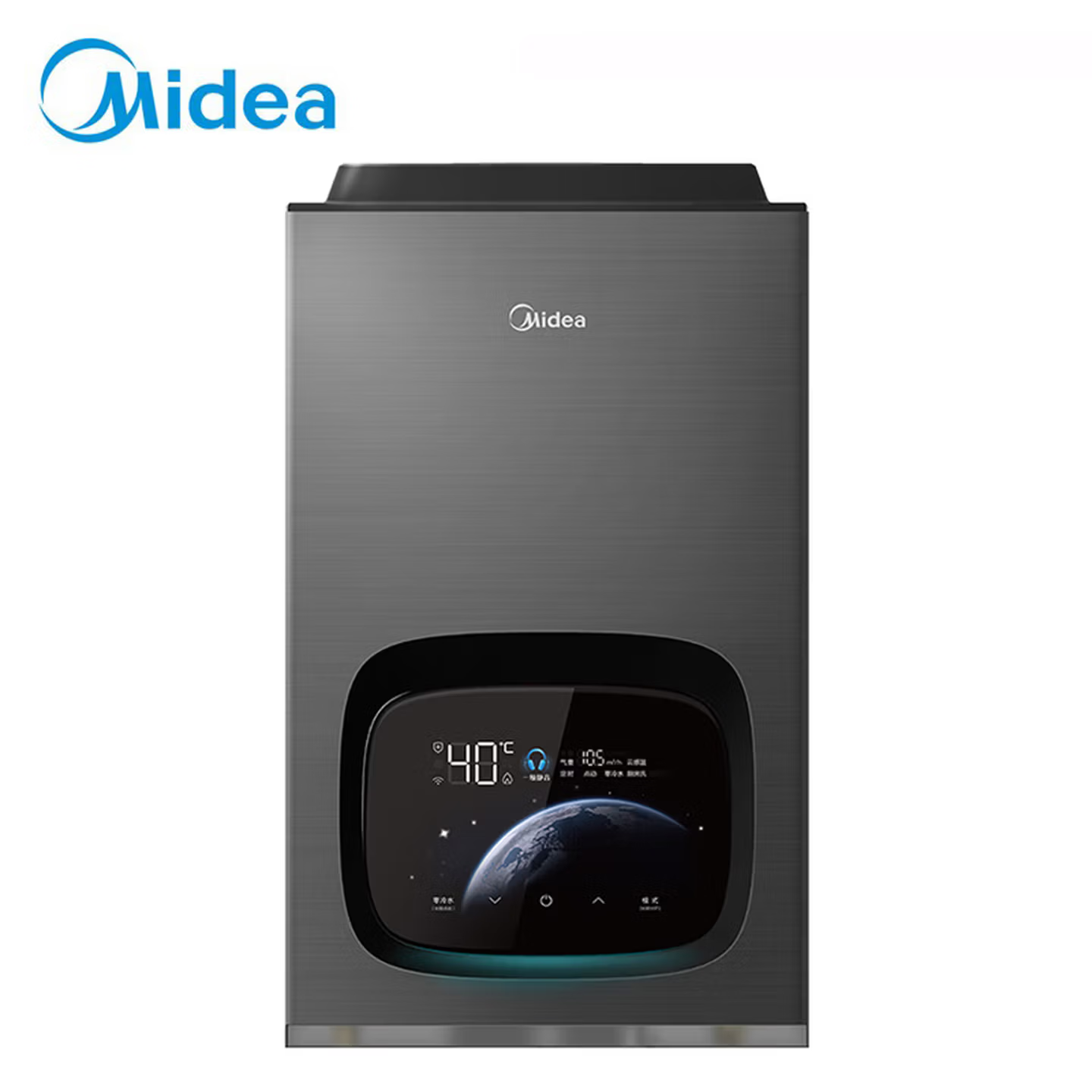 美的（Midea）燃气热水器16升一级静音安睡M5升级增压水伺服节能直流变频低噪零冷水热水器家用强排式恒温 16L 升级水伺服零冷水安睡M5 【全国联保】